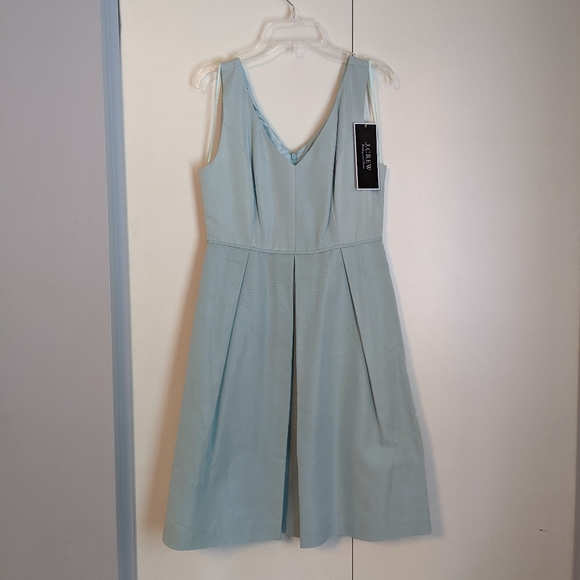 J.Crew Kami Faille Dress in Seaspray - Picture 8 of 14